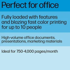 HP LaserJet Pro LJP 4301fdw Wireless Color Laser Printer, All-In-One, Print, Scan, Copy, Fax (4RA82F)
