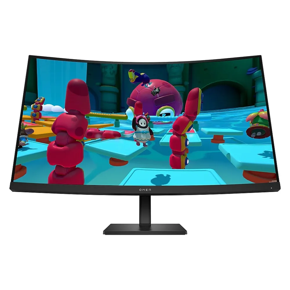 HP OMEN 32c 31.5" Curved LCD Monitor, Jet Black (780K6AA#ABA)