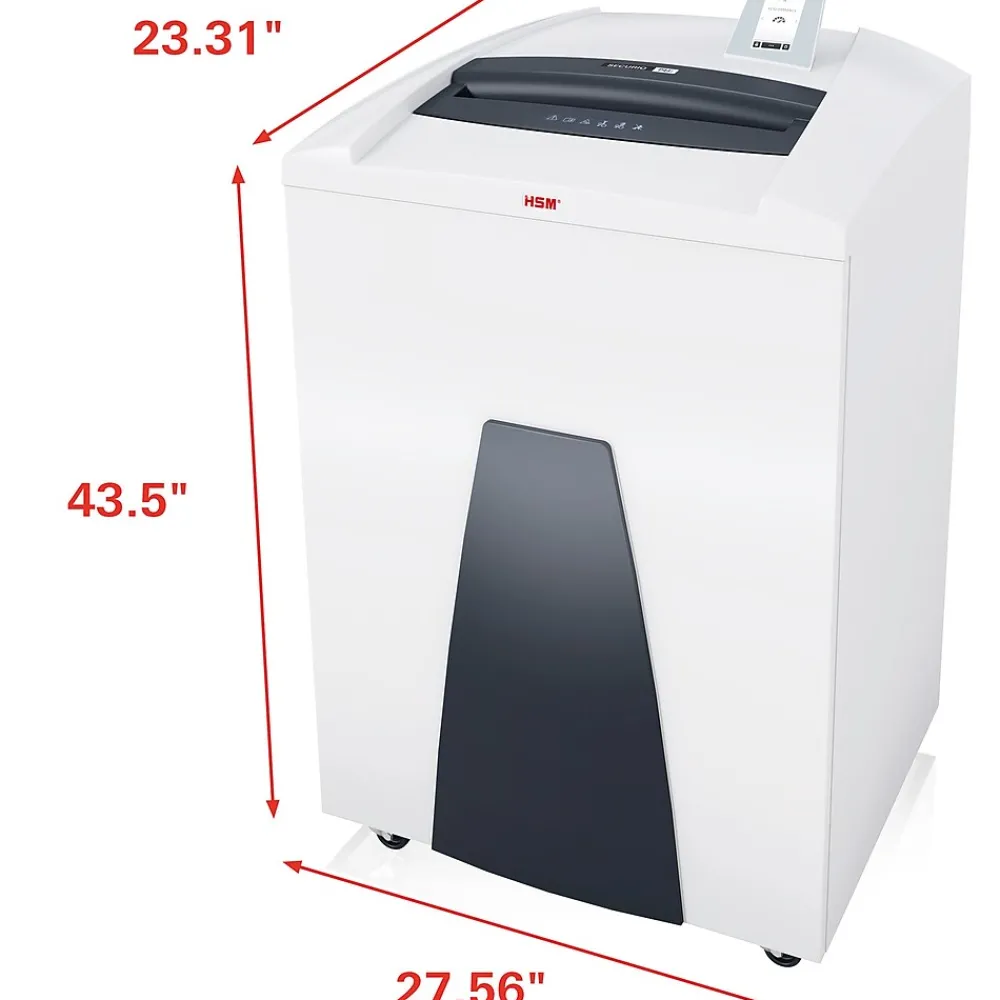 Outlet HSM SECURIO P44ic 46-Sheet Cross-Cut Multi-Media Shredder (1873)