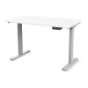Standing Desks*Humanscale eFloat Go 2.0 58"W Electric Rectangular Adjustable Standing Desk, White (FYH12TS3060WH)