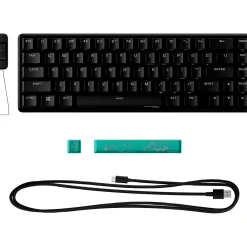 Online HyperX Alloy Origins 65 Gaming Mechanical Keyboard, Black (56R64AA)