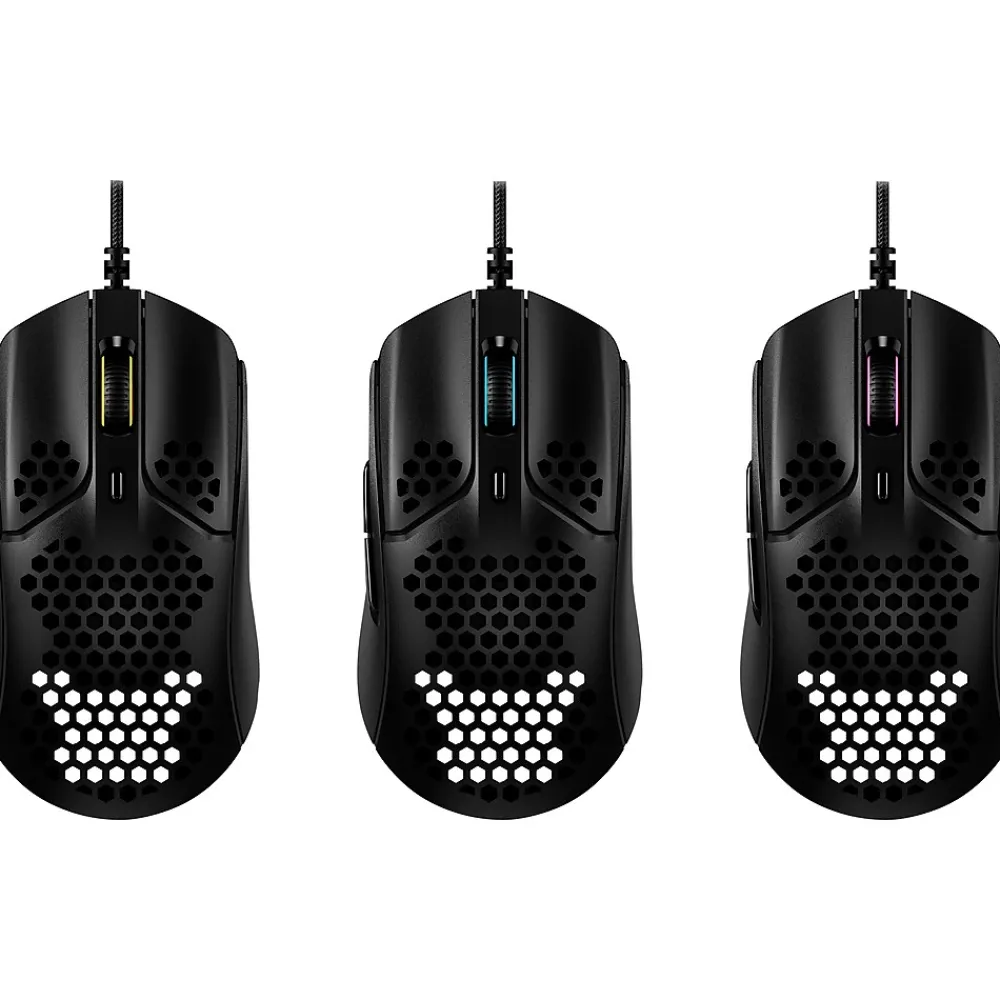 Online HyperX Pulsefire Haste Right Handed Optical USB Gaming Mouse, Black (4P5P9AA)