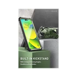 i-Blason Armorbox Dark Green Rugged Case for iPhone 14 Pro Max (iPhone2022Pro-6.7-Armorbox-SP-Guldan)