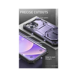 i-Blason Armorbox Metallic Purple Rugged Case for iPhone 14 Pro Max (iPhone2022Pro-6.7-Armorbox-SP-Mauve)