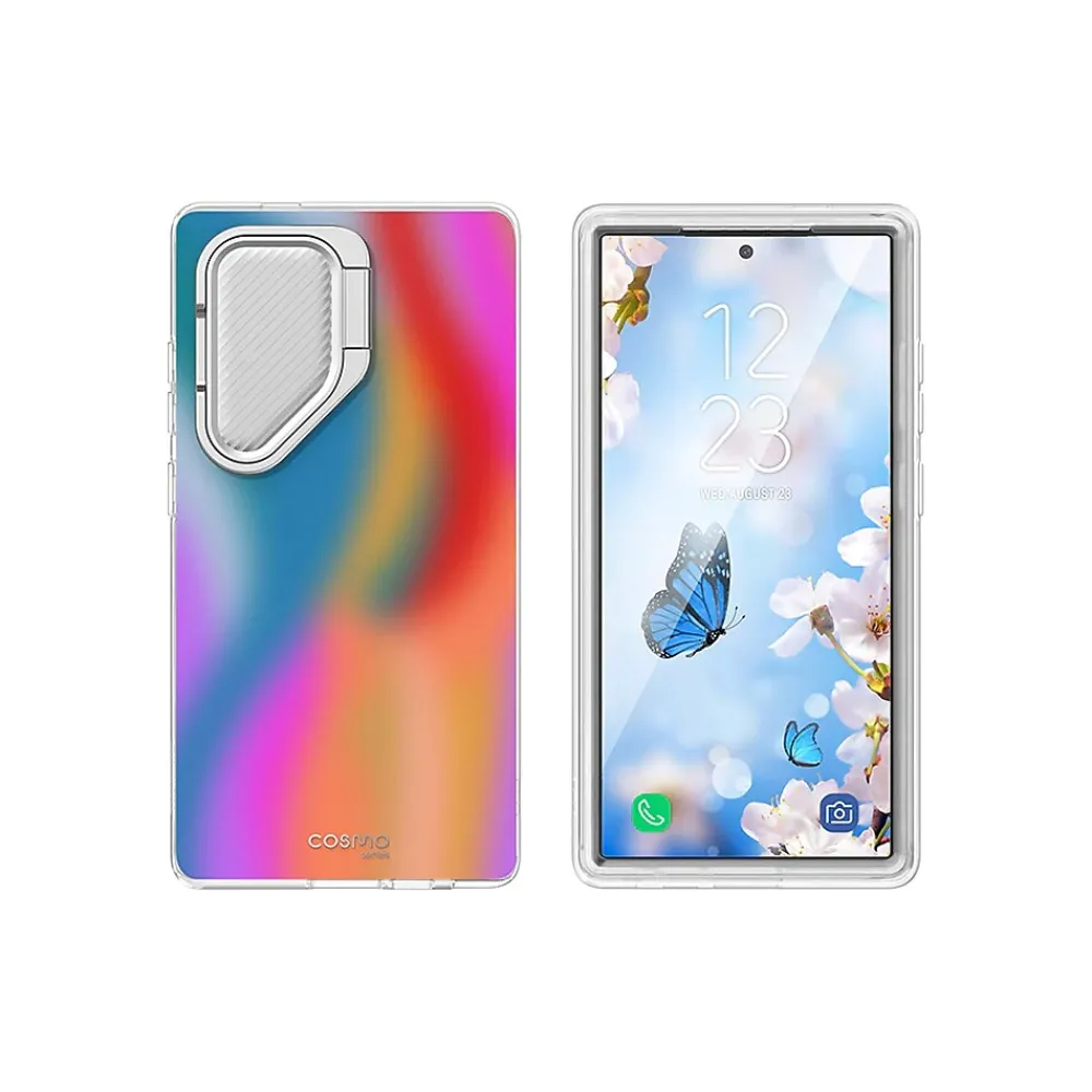 i-Blason Cosmo Colorful Multicolor Blur MagSafe Case for Samsung Galaxy S24 Ultra, Shock-Absorbing