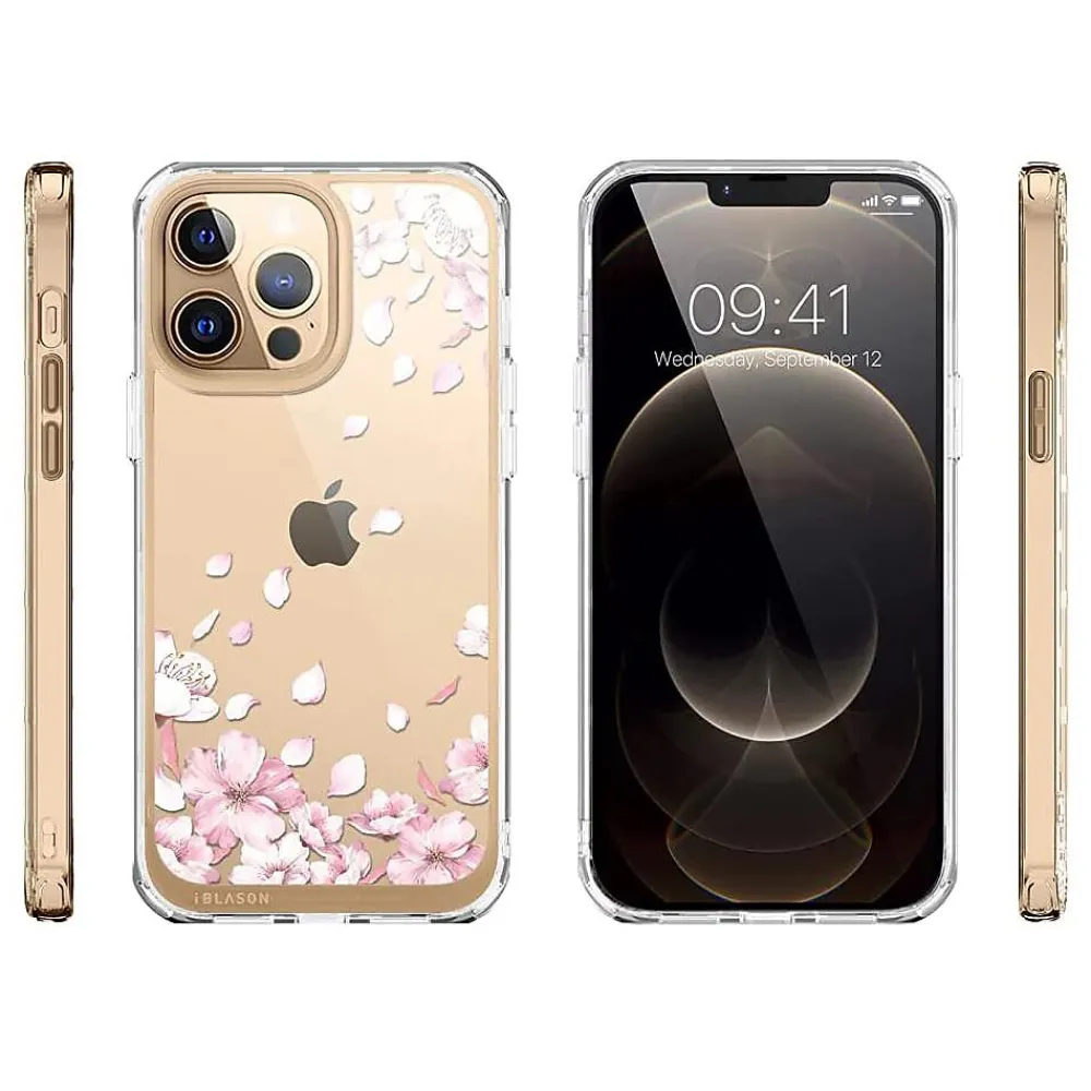 i-Blason Halo Cherry Blossom snap Case for iPhone 13 Pro Max (iPhone2021-6.7-Halo-J)