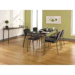 Folding Tables*ICEBERG Maxx Legroom Rectangular Folding Table, Walnut, 29 1/2