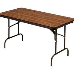 Folding Tables*ICEBERG ® Premium Wood Laminate Folding Tables, 60x30", Oak