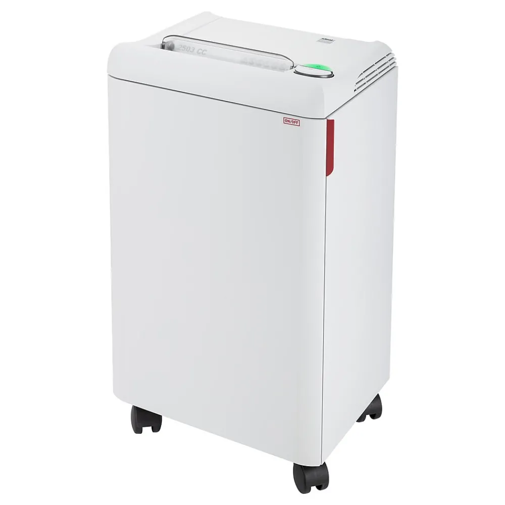 Clearance IDEAL 2503 P-4 Security 24 Sheet Cross Cut Multi-Media Commercial Shredder (IDEDSH0302H)