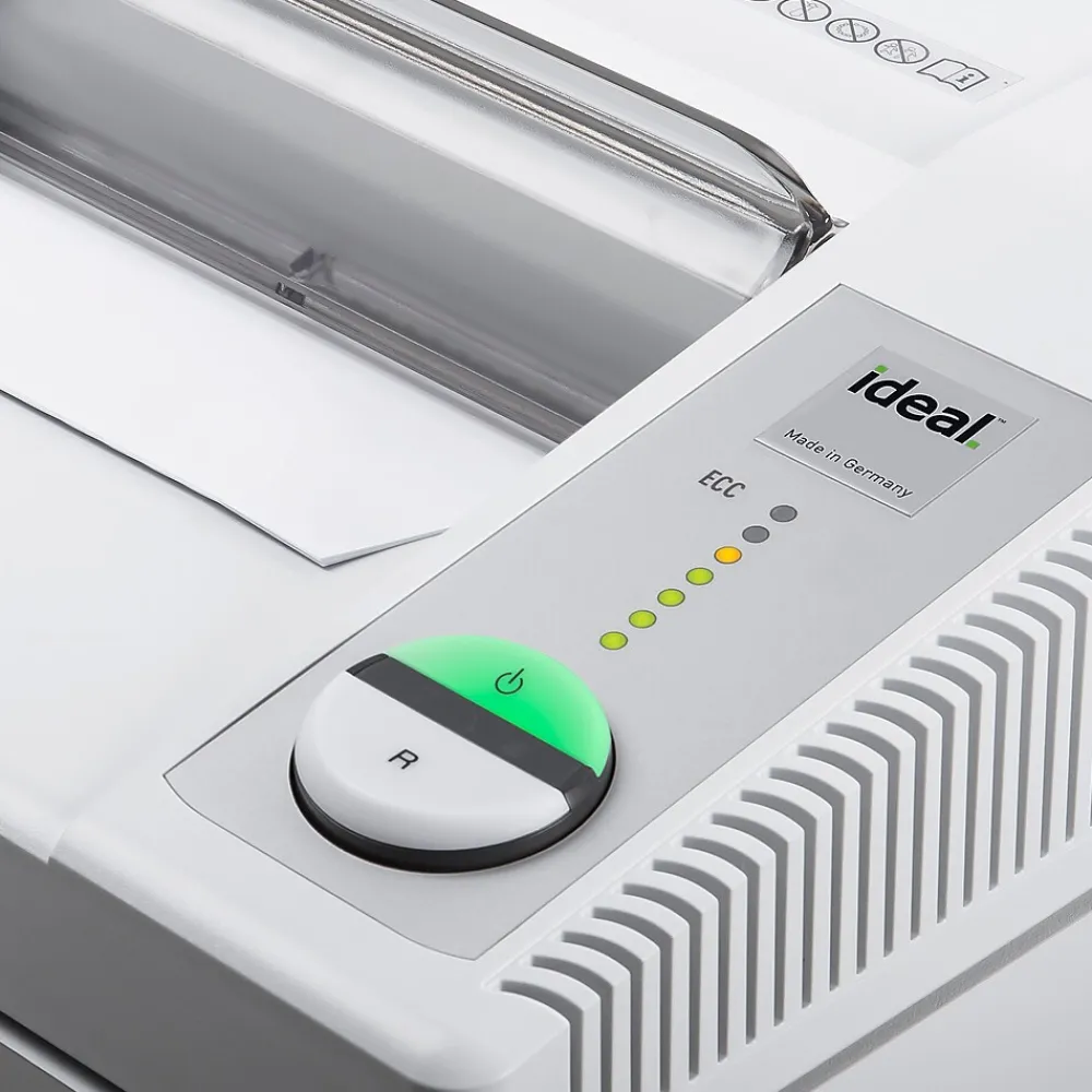 Outlet IDEAL 3104 P-5 Security 18 Sheet Cross Cut Multi-Media Commercial Shredder (IDEDSH0316H)