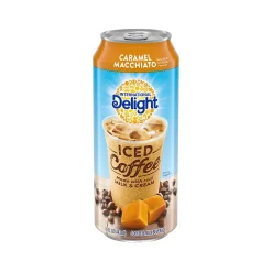 International Delight Iced Caramel Macchiato Coffee, 15 fl. oz., 12/Carton (157668)