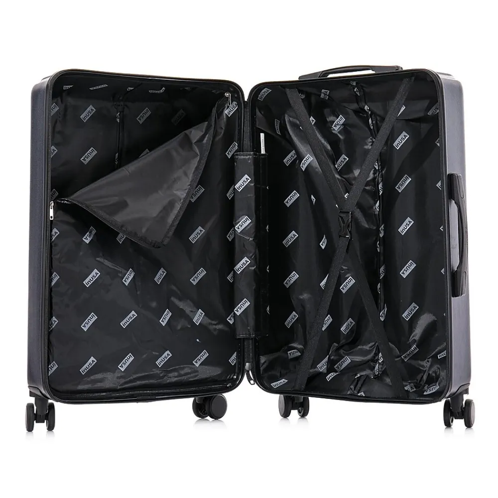 Drip 20" Hardside Carry-On Suitcase, 4-Wheeled Spinner, (IUDRI00S-BLU)<InUSA Best
