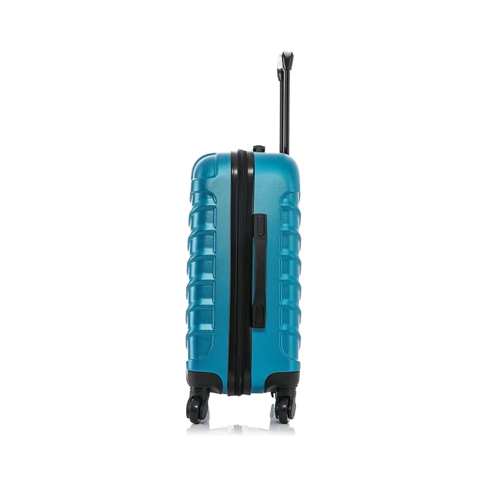 Endurance 20" Hardside Carry-On Suitcase, 4-Wheeled Spinner, Teal (IUEND00S-TEA)<InUSA Sale