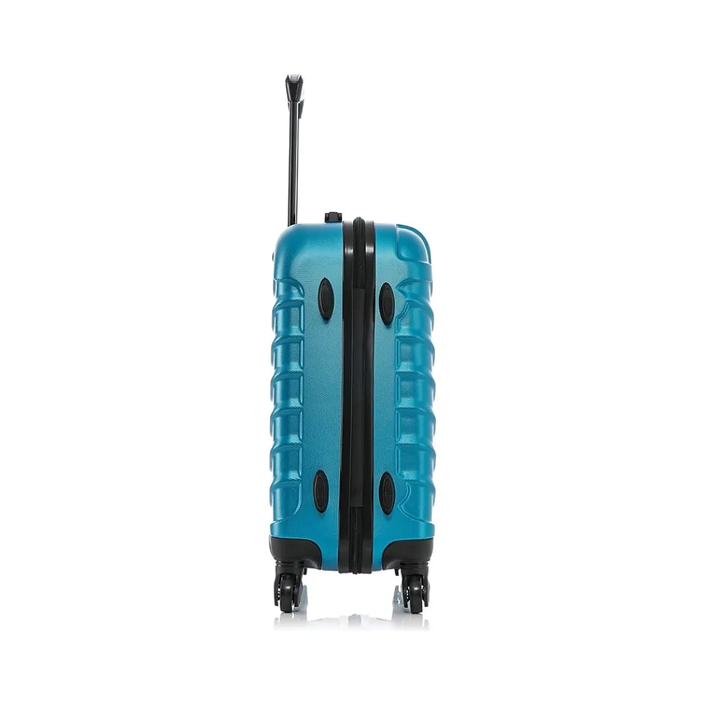 Endurance 20" Hardside Carry-On Suitcase, 4-Wheeled Spinner, Teal (IUEND00S-TEA)<InUSA Sale