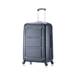 Pilot 3-Piece Hardside Spinner Luggage Set, Black (IUPILSML-COA)<InUSA New