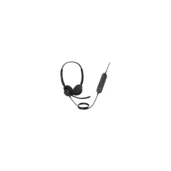 New jabra Engage 40 USB-A UC Stereo On Ear Computer Headset with Inline Link, Black (4099-419-279)