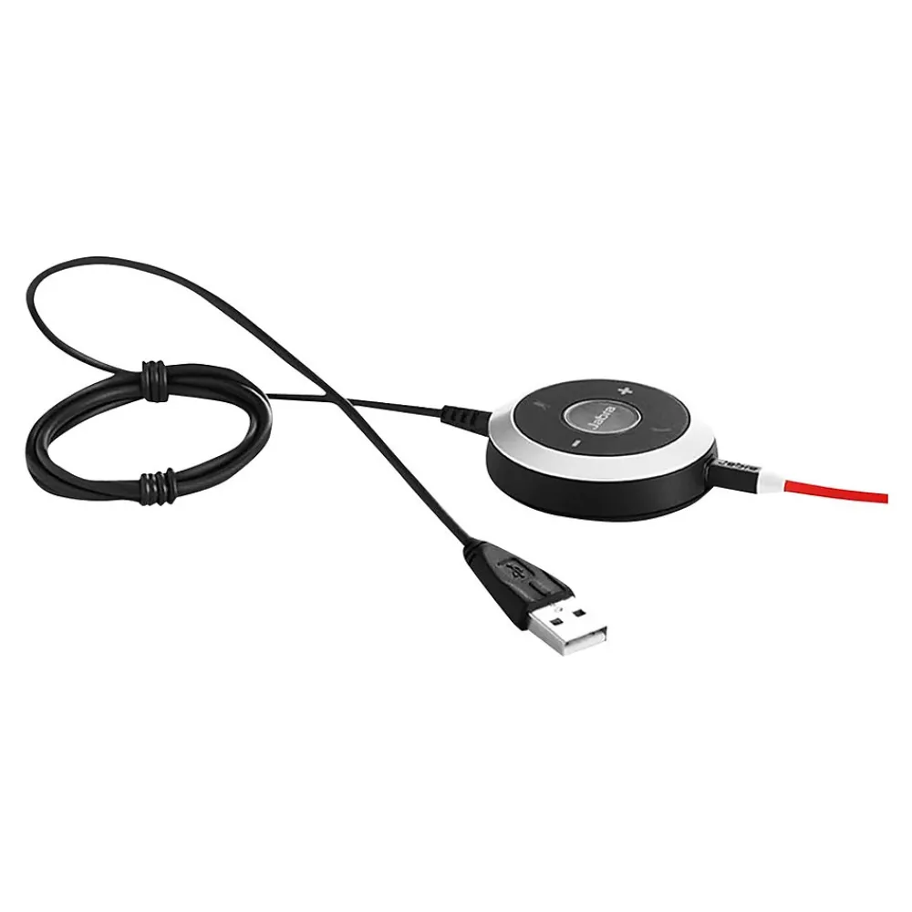 Best jabra Evolve 40 Noise Canceling Mono Phone & Computer Headset, USB-C, UC Certified, Black (6393-829-289)