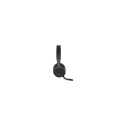 Best jabra Evolve2 75 Wireless Noise Canceling Bluetooth Stereo Mobile On Ear Headset, USB-C, Black (27599-989-899)