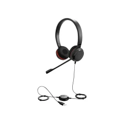 Clearance jabra Evolve 20SE MS Stereo Headset, Over-the-Head, Black (4999-823-389)