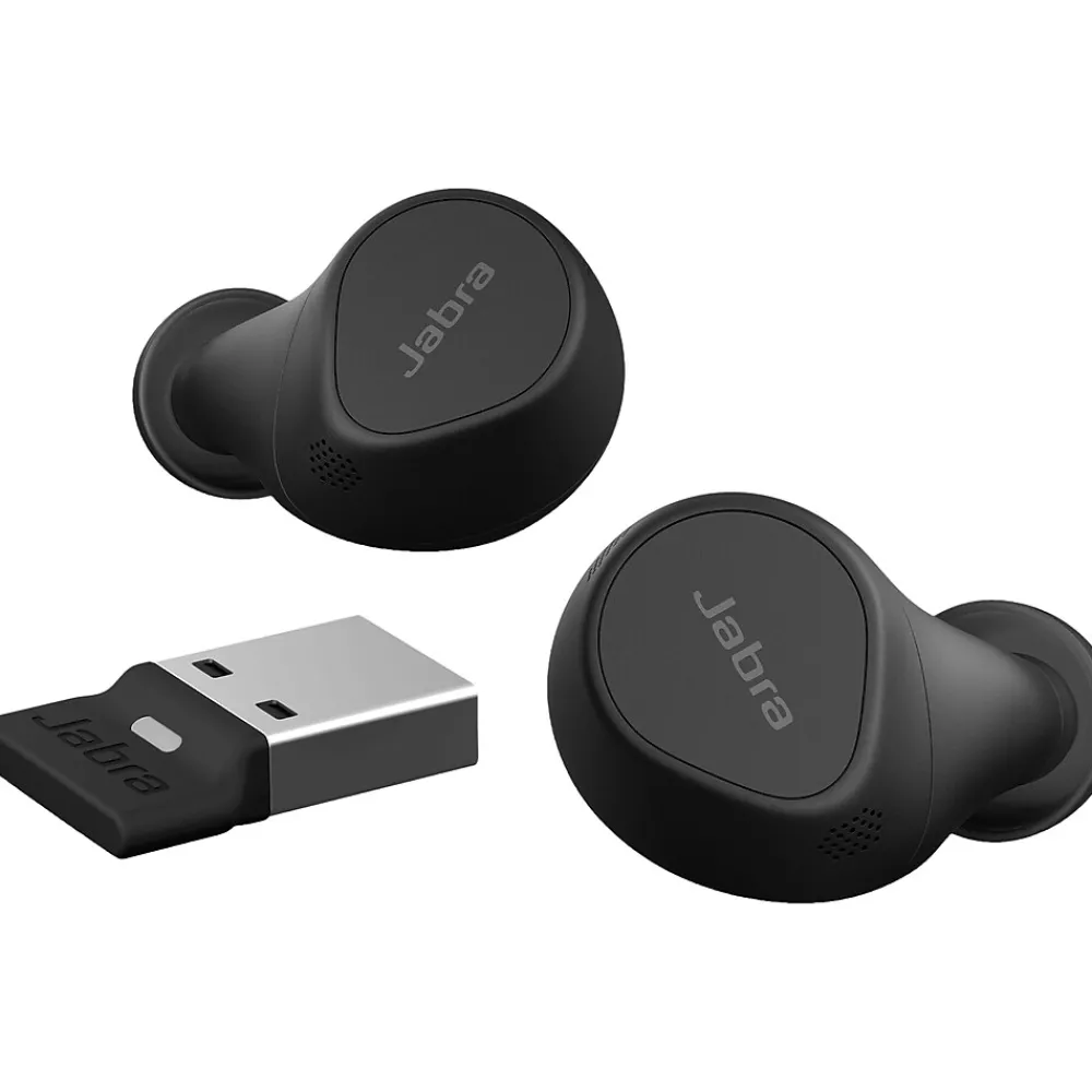 Evolve2 Wireless Active Noise Canceling Earbuds, Bluetooth, Black (20797-999-999)<jabra Online