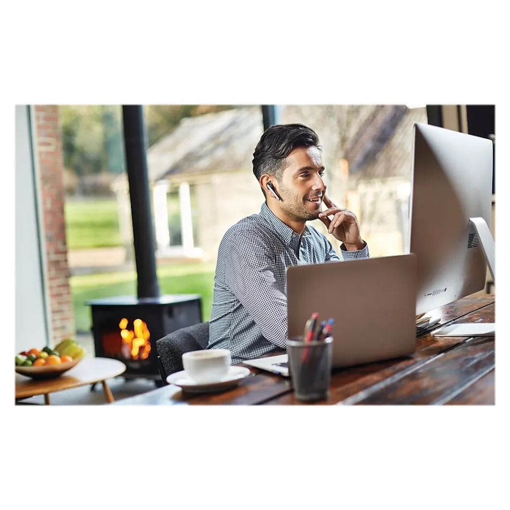 New jabra STEALTH UC (MS) Wireless Bluetooth Noise Canceling Mono Headset, UC Certified (5578-230-309)