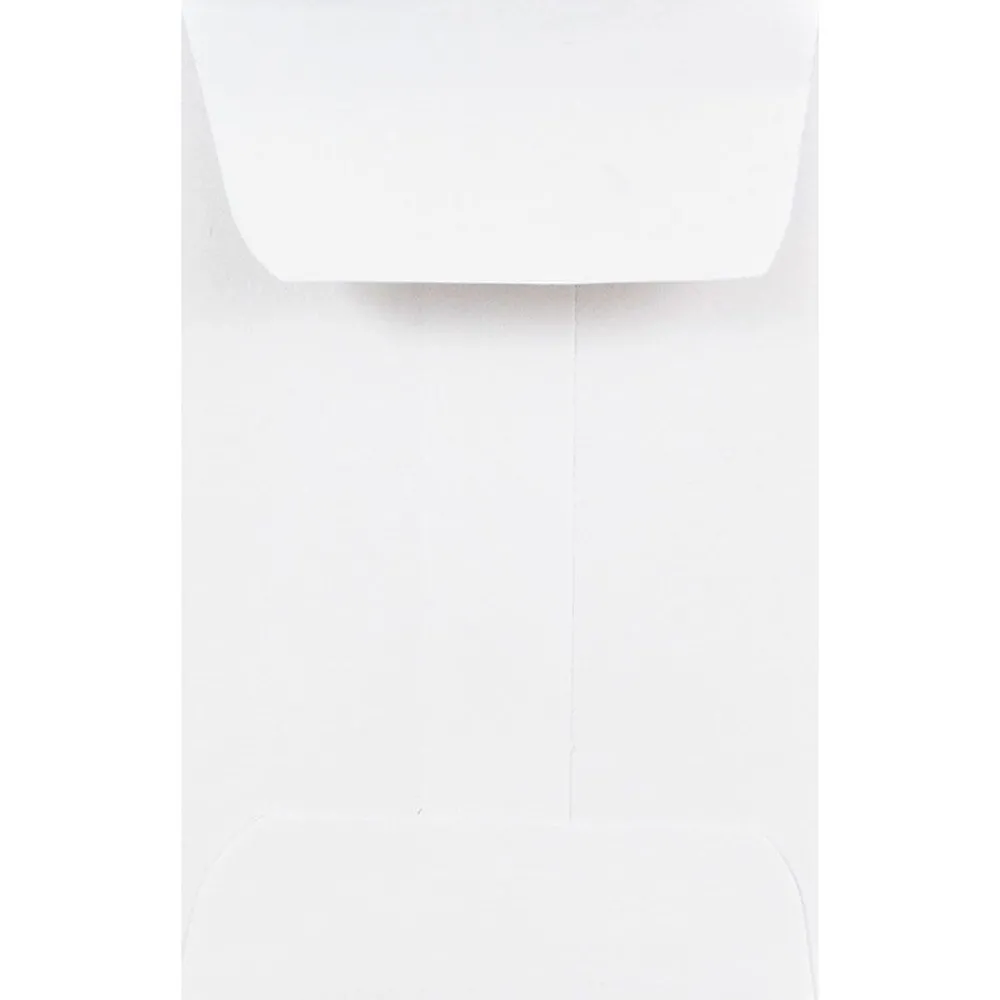 JAM Paper #1 Coin Business Envelopes, 2.25 x 3.5, White, 25/Pack (122326658a)