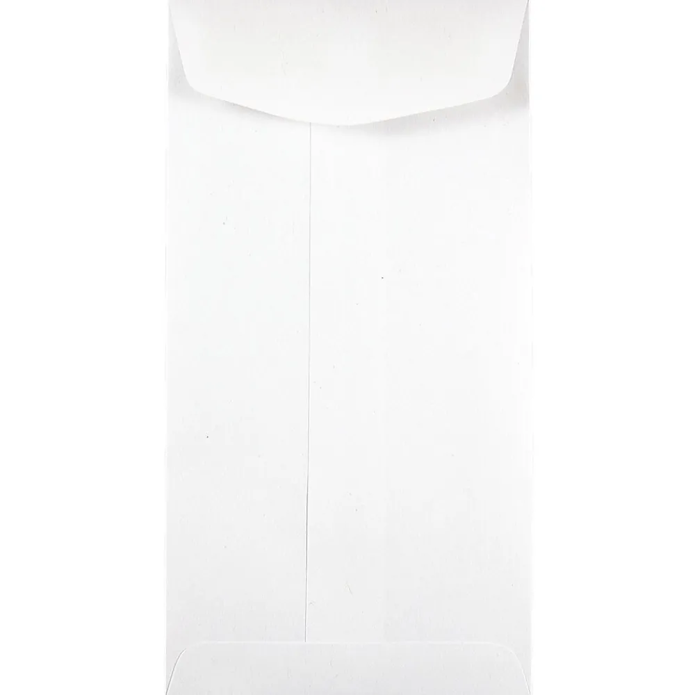 New JAM Paper #7 Coin Envelope, 3 1/2" x 6 1/2", White, 25/Pack (95083)