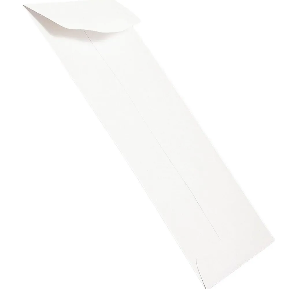 New JAM Paper #7 Coin Envelope, 3 1/2" x 6 1/2", White, 25/Pack (95083)