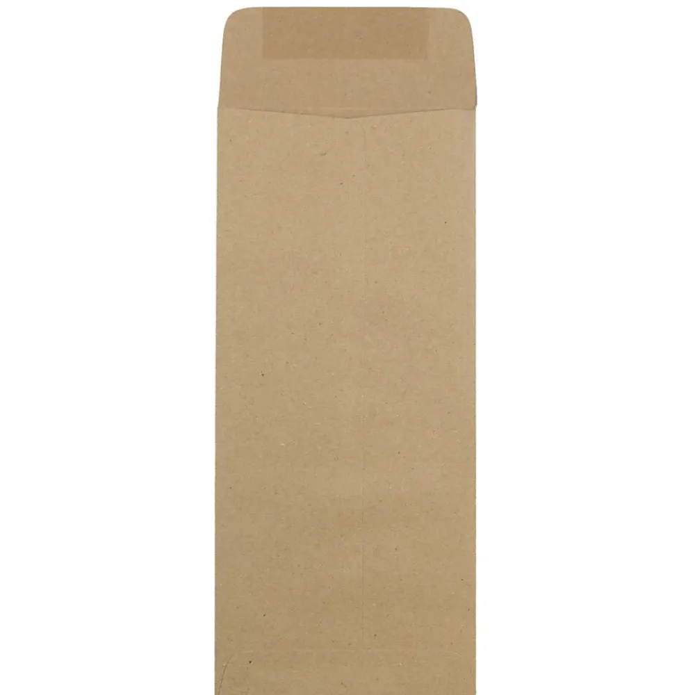 Best JAM Paper #14 Kraft Policy Business Envelopes, 5 x 11.5, Brown Kraft Paper Bag, 25/Pack (36317569)