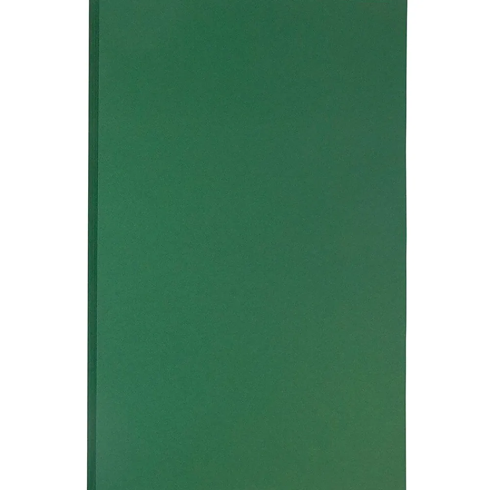 Card Stock*JAM Paper 80 lb. Cardstock Paper, 8.5" x 14", Dark Green, 50 Sheets/Pack (64429556)
