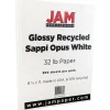 Card Stock*JAM Paper 32 lb. Cardstock Paper, 8.5" x 11", White, 250 Sheets/Ream (1592227)