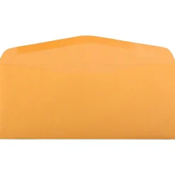 Discount JAM Paper #14 Recycled Kraft Envelopes, 5 x 11 1/2, Brown Kraft Manila, 100/Pack (52692203682)