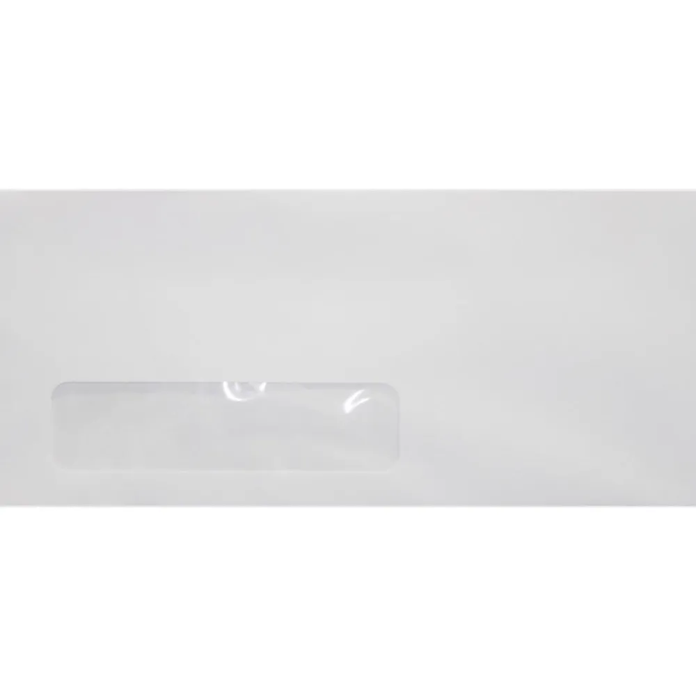 Discount JAM Paper #10 Window Envelopes (4 1/8 x 9 1/2), 24lb., Bright White, Laser Safe, 500/pack
