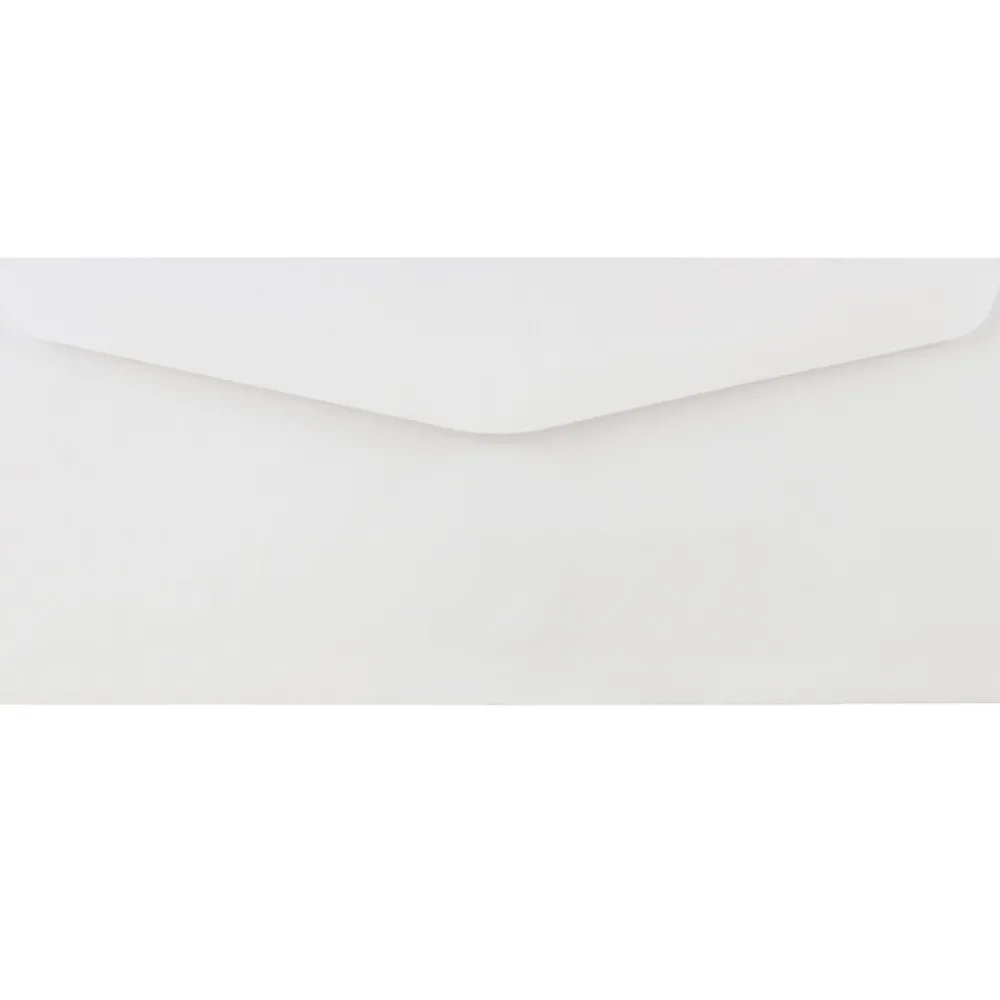 Sale JAM Paper #10 Window Envelope, 4 1/8" x 9 1/2", White, 250/Pack (1633173CF)