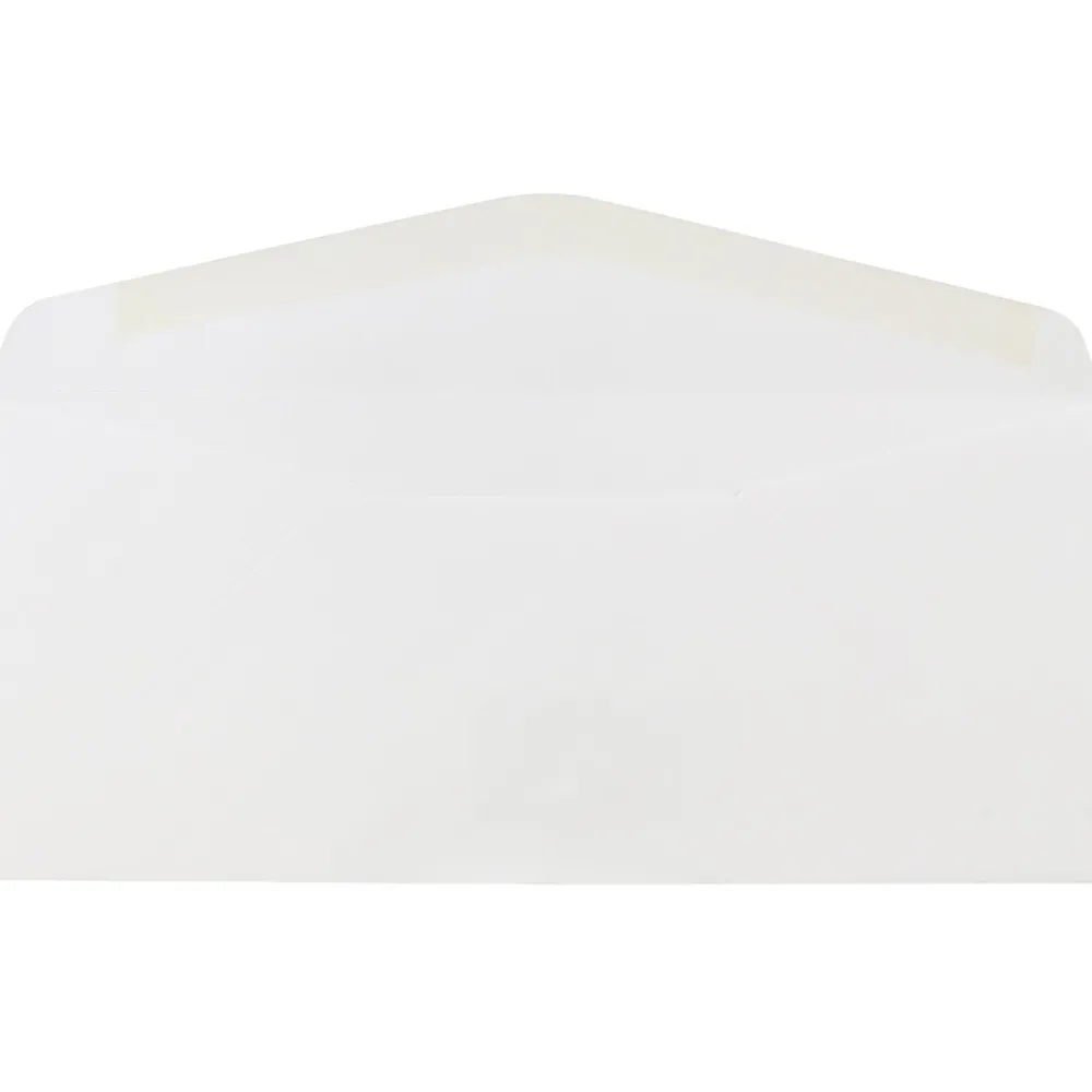 Sale JAM Paper #10 Window Envelope, 4 1/8" x 9 1/2", White, 250/Pack (1633173CF)