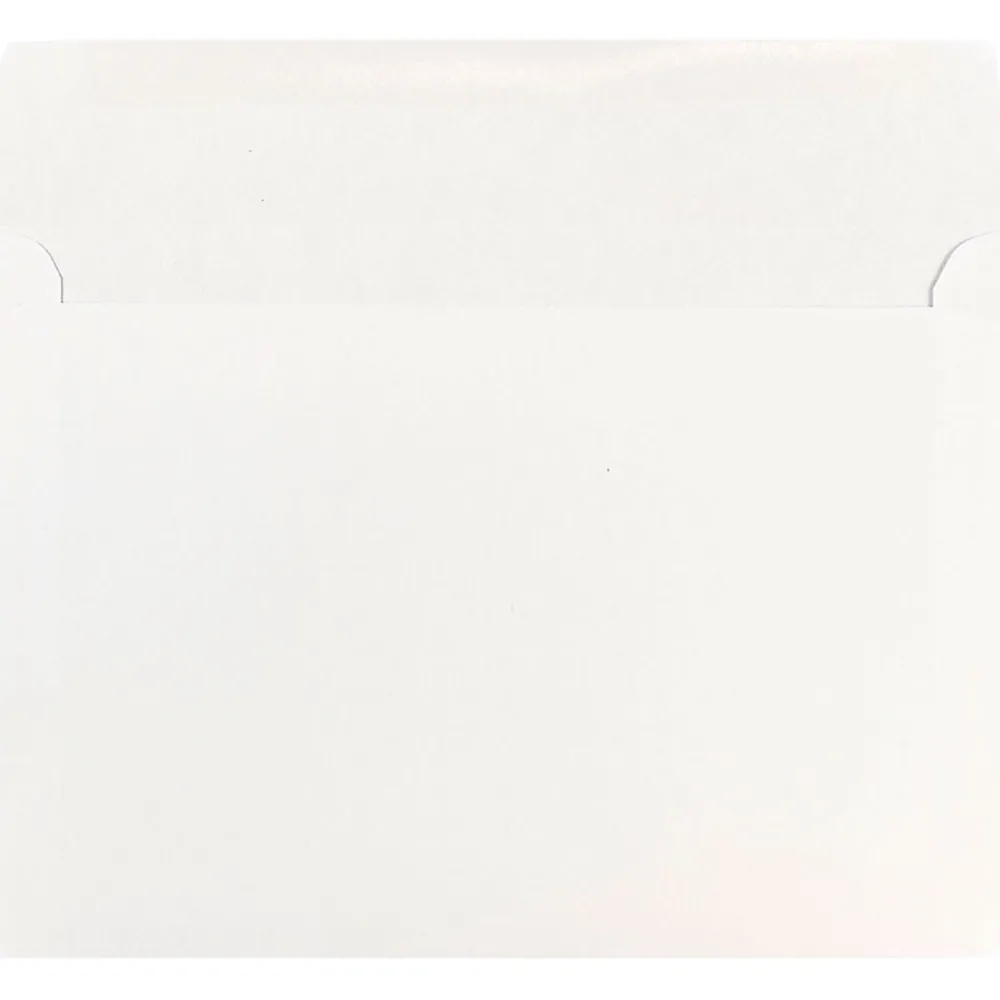 Hot JAM Paper 7 x 10 Booklet Commercial Envelopes, White, 25/Pack (5528)