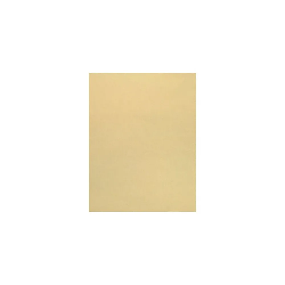 Card Stock*JAM Paper 8.5” x 11” Cardstock, 105 lb, Blonde Metallic, 50/pack (81211-C-M07-50)