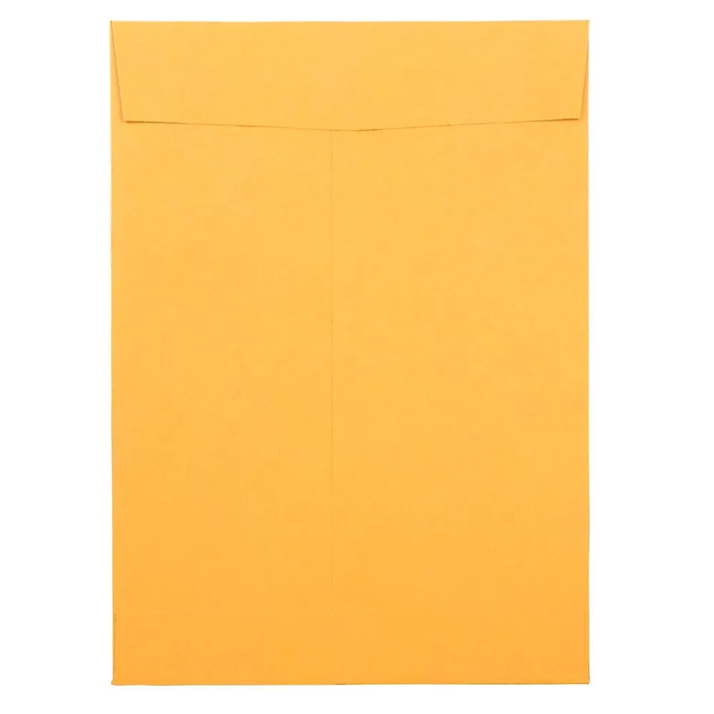 Sale JAM Paper 7.5 x 10.5 Kraft Open End Catalog Envelopes with Peel and Seal Closure, Brown Kraft Manila, Bulk 500/Box (13034230C)