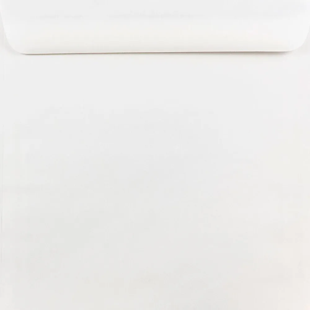 New JAM Paper 10 x 10 Large Square Invitation Envelopes, White, 25/Pack (3992319)