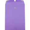 Best JAM Paper 10 x 13 Open End Catalog Colored Envelopes with Clasp Closure, Violet Purple Recycled, 25/Pack (v0128182a)