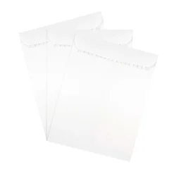 Best JAM Paper 9.5 x 12.5 Open End Catalog Envelopes with Peel and Seal Closure, White, 25/Pack (356828781A)