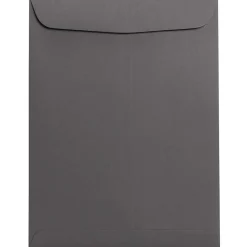 Best JAM Paper 9 x 12 Open End Catalog Envelopes, Dark Grey, 25/Pack (21285783a)