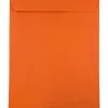 Best JAM Paper 10 x 13 Open End Catalog Colored Envelopes, Orange Recycled, 50/Pack (87766i)