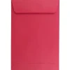 Clearance JAM Paper 6 x 9 Open End Catalog Colored Envelopes, Red Recycled, 25/Pack (v0128139a)