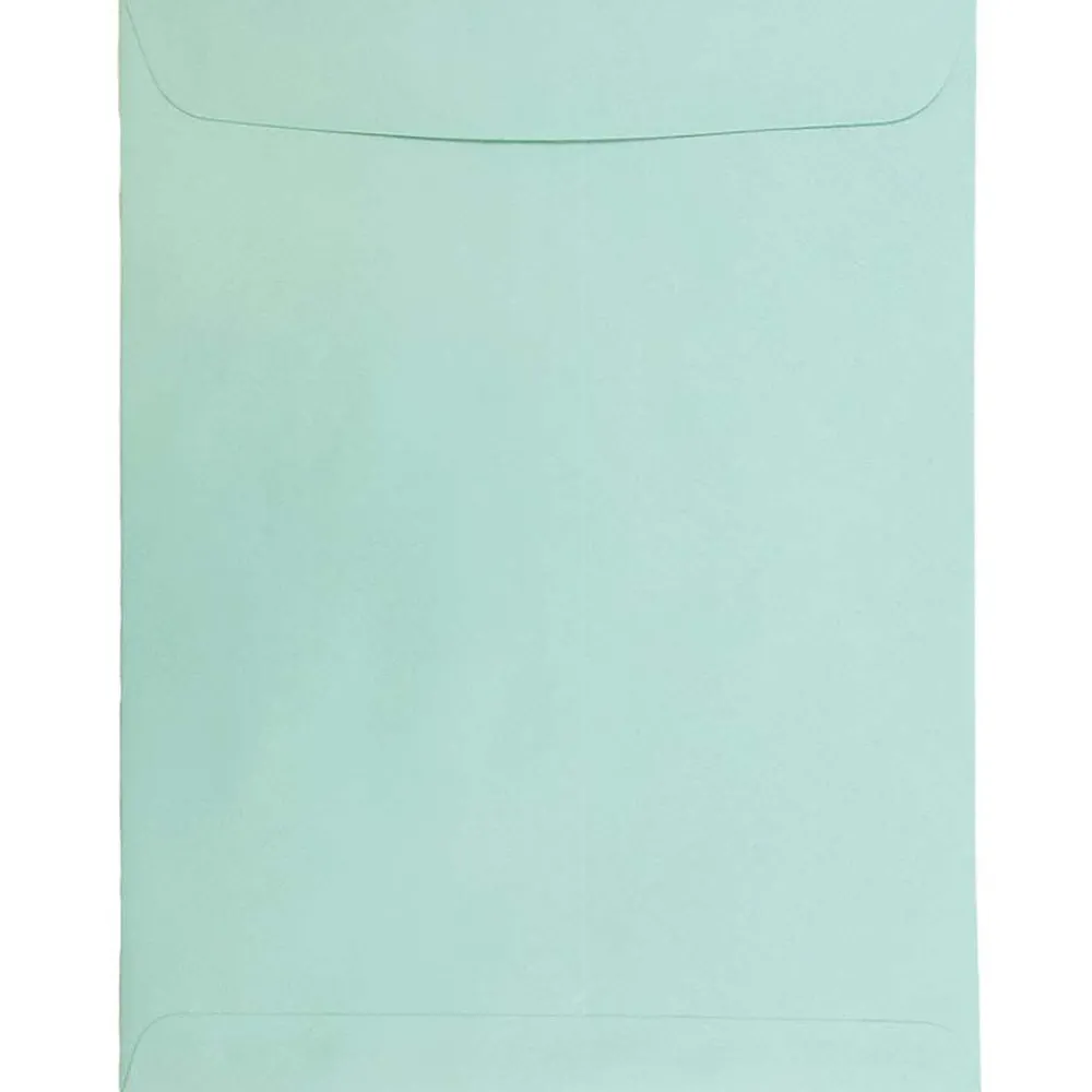 Discount JAM Paper 10 x 13 Open End Catalog Envelopes, Aqua Blue, 25/Pack (31287539)