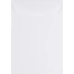 Discount JAM Paper 7 x 10 Open End Catalog Envelopes, White, 25/Pack (1623194)