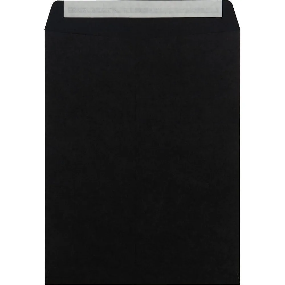 Discount JAM Paper 10" x 13" Open End Catalog Envelopes, Black, 10/Pack (87733B)