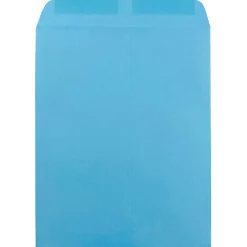 Online JAM Paper 10" x 13" Open End Catalog Colored Envelopes, Blue Recycled, 10/Pack (87725B)