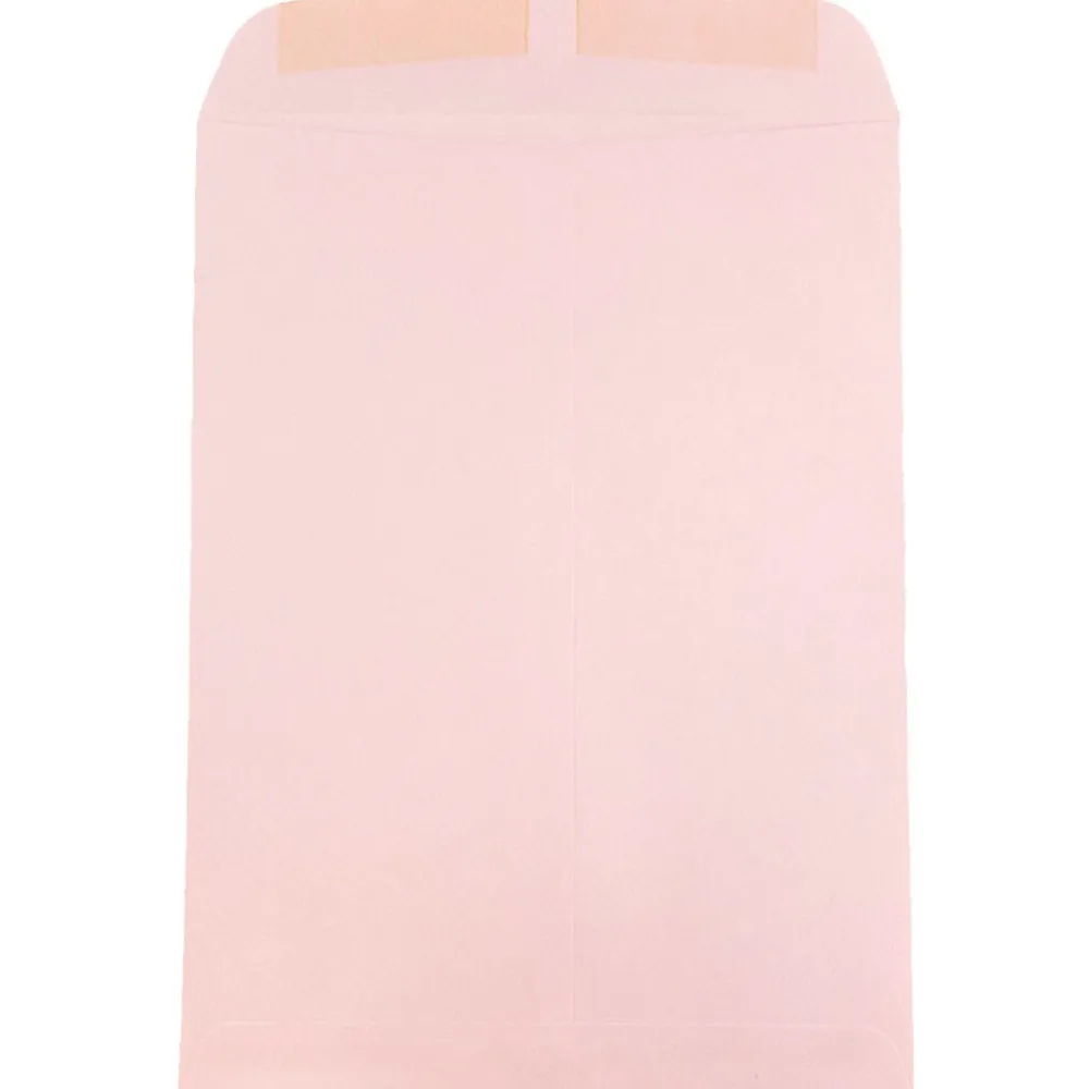 Outlet JAM Paper 6" x 9" Open End Catalog Envelopes, Baby Pink, 10/Pack (51285797B)