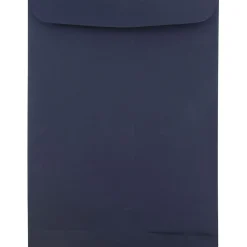 Hot JAM Paper 9" x 12" Open End Catalog Envelopes, Navy Blue, 10/Pack (51287431C)
